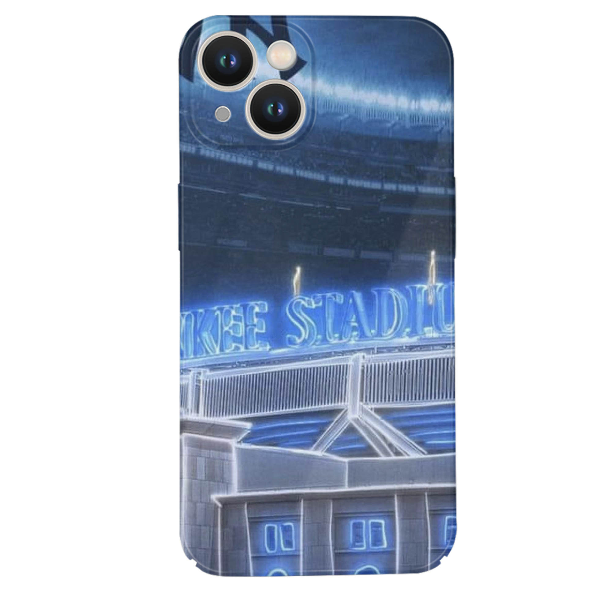 New York Yankees 328 IPhone 14 Series Full-Cover Hard Case – Shockproof With Raised Camera Protection – Precise Cutouts, Wireless Charging Compatible – Durable, Anti-Yellowing, Easy To Clean